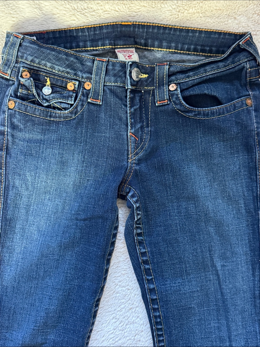 True Religion Julie Denim Jeans Made in USA Size 30 - Picture 4 of 16